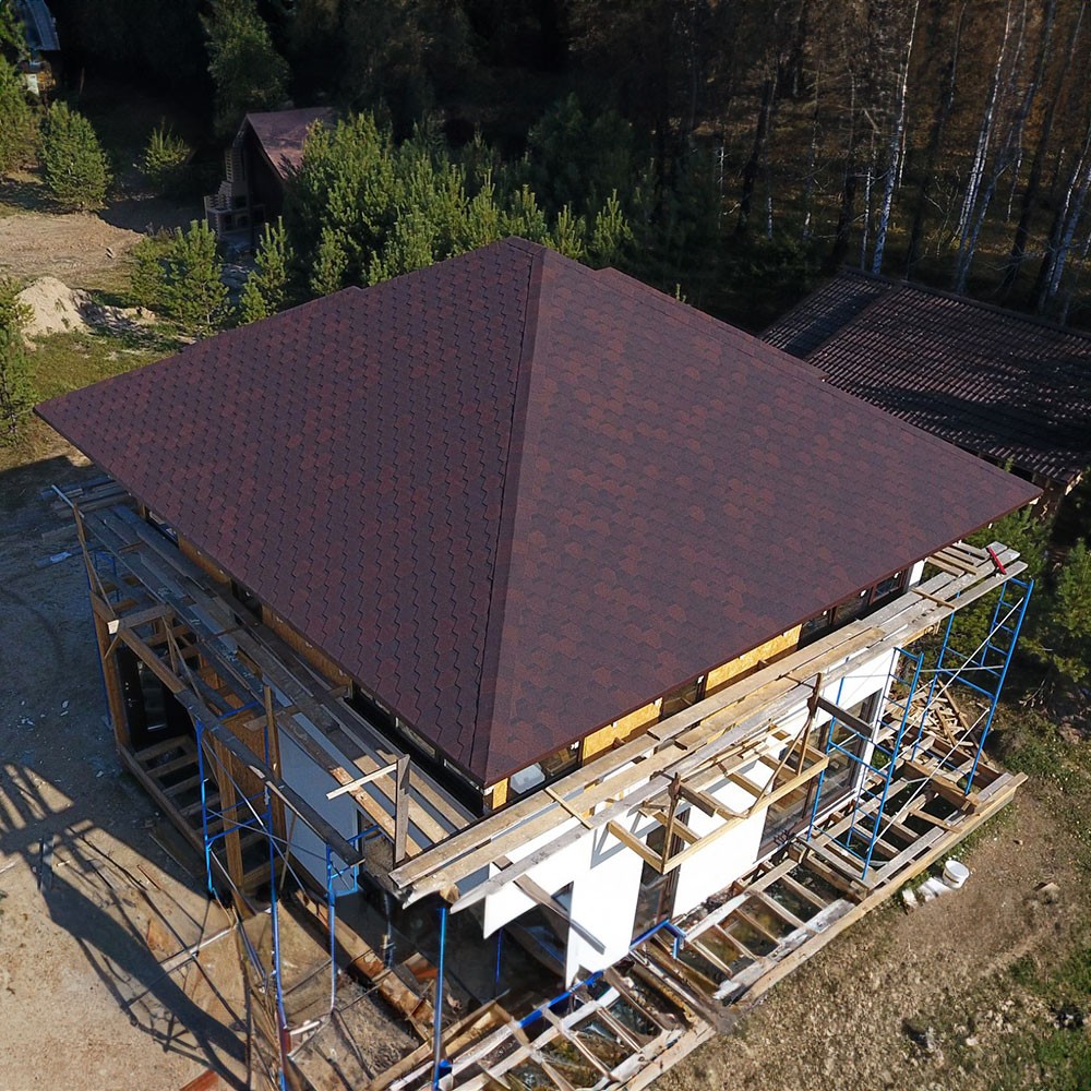 Шатровая крыша в Новомосковске и Тульской области